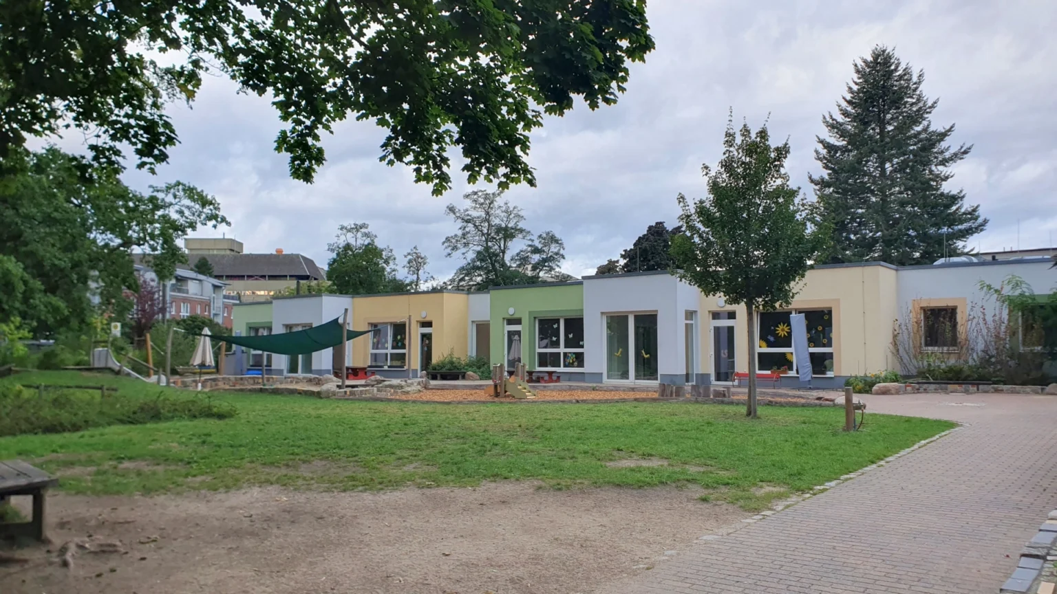 Der neue Anbau für die Krippe